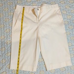 Theory Cream Women's Shorts